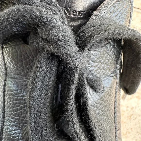 Adam Derrick To Boot New York Black Leather Sneakers in Nappa Black